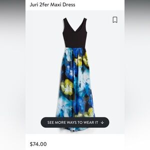 Juri 2fer Maxi Dress (Stitch Fix)